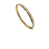 Arany Karláncok 14 karátos Karkötő , Vésett karreif (Nr.35) webshop