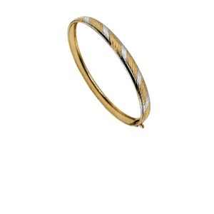 Arany Karláncok 14 karátos Karkötő , Vésett karreif (Nr.35) webshop