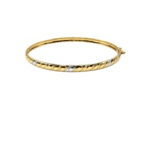 Arany Karláncok 14 karátos Karkötő , Vésett karreif (Nr.37) webshop